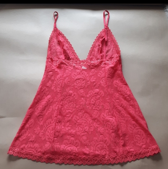 Victoria's secret lace chemise lingerie minidress size M. - Picture 2 of 6
